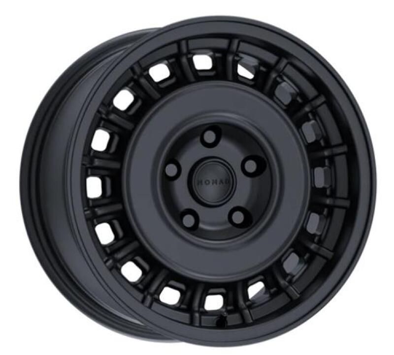 Nomad N502SB Arvo 16x8in / 6X114.3 BP / -10mm Offset / 66.1mm Bore - Satin Black
