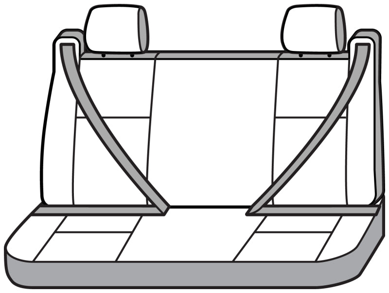 Covercraft 00-06 Chevrolet/GMC Suburban/Yukon Carhartt SeatSaverThird Row Seat Covers - Gravel