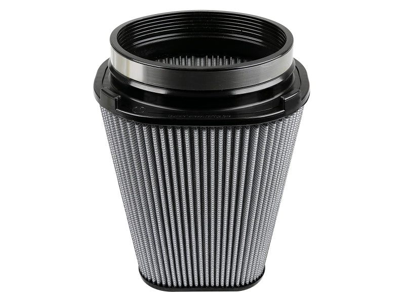 aFe Magnum FORCE Intake Rplcmnt Air Filter(7-1/2x5-1/2)IN F x (9x7)IN B x (5-3/4x3-3/4)IN T x 10IN H