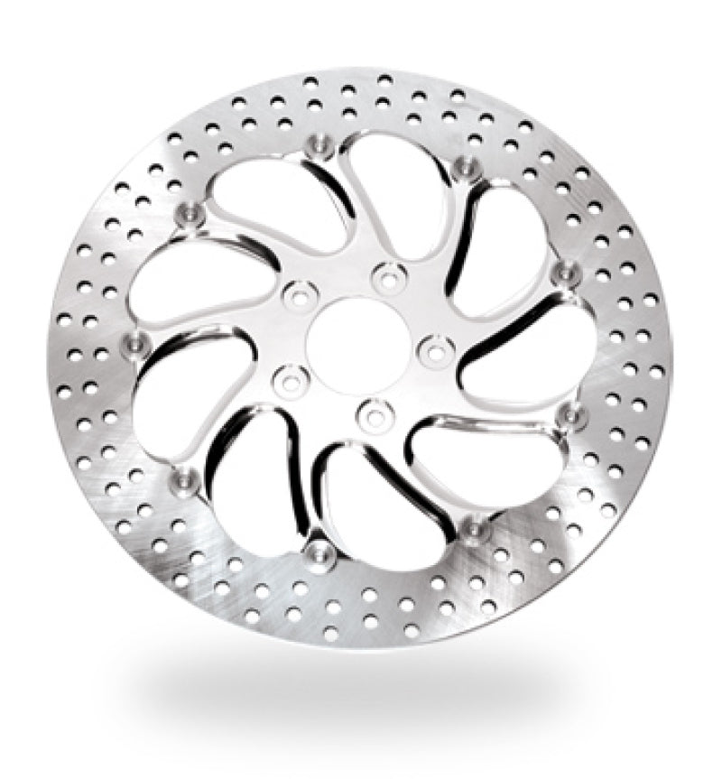 Performance Machine Disc/Carr 13x.20 Sf Torque Fr Right - Polished
