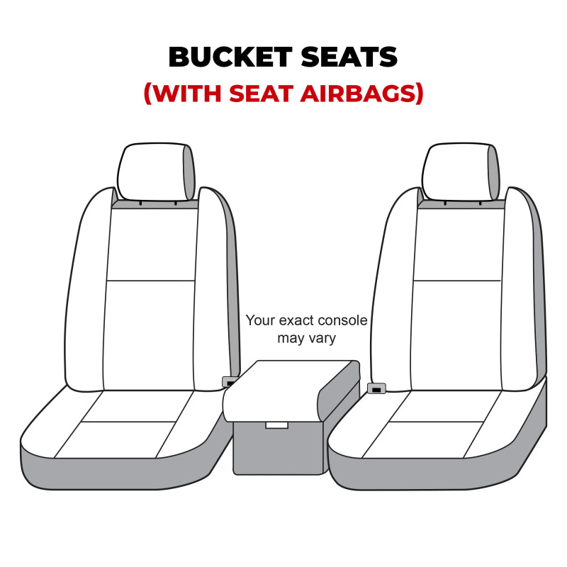 Covercraft 24-25 Toyota Tacoma SeatSaver Custom Seat Cover - Polycotton Grey