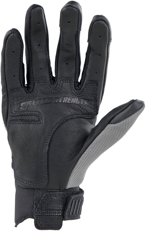 Speed and Strength Starstruck Mesh Gloves Grey Womens - Small