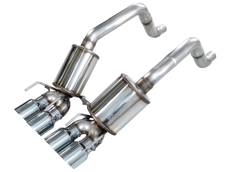 AWE Tuning 09-13 Chevrolet Corvette 6.2L Touring Edition Axle-back Exhaust w/ Chrome Silver Tips
