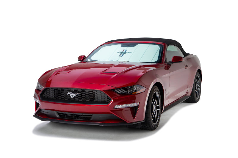 Covercraft UVS100 Premier Series Custom Sunscreen with Ford Mustang Tri-Bar logo