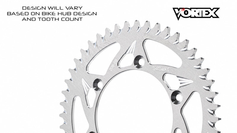Vortex Racing 33 Tooth 420 Rear Sprocket - Silver