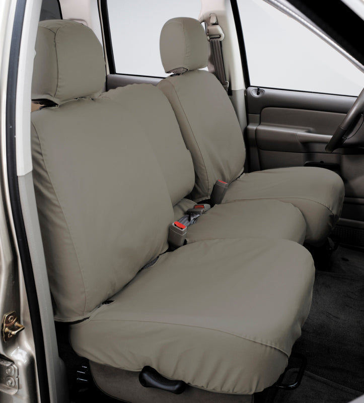 Covercraft 23-24 Buick Enclave-Fr. Polycotton SeatSaver Custom Front Row Seat Covers - Misty Grey