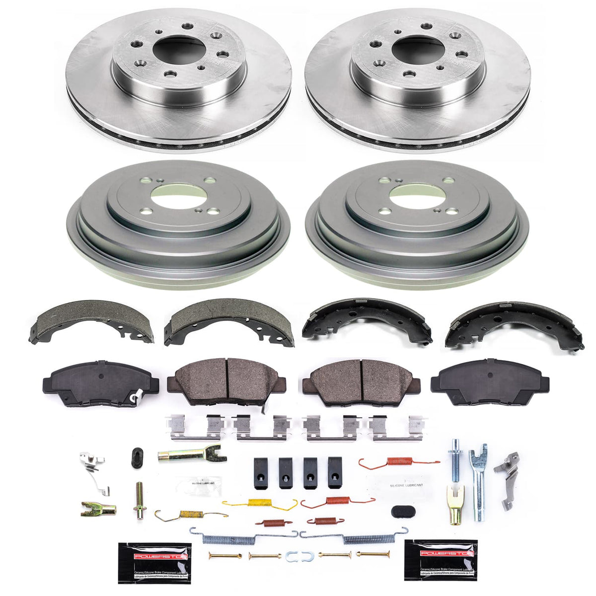 Power Stop 15-20 Honda Fit Front and Rear Autospecialty Brake Kit