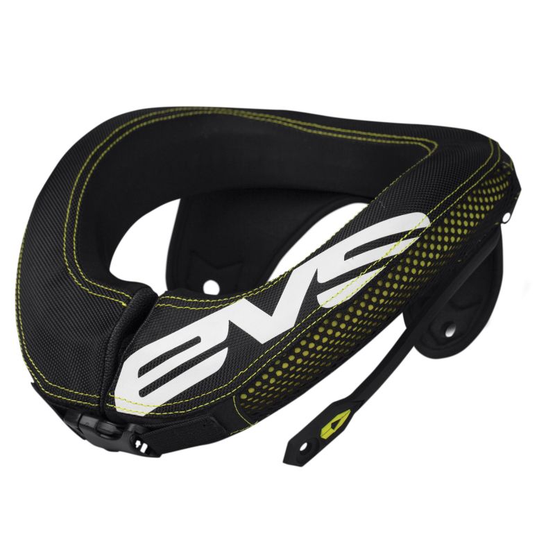 EVS R3 Race Collar Black/Hiviz - Adult