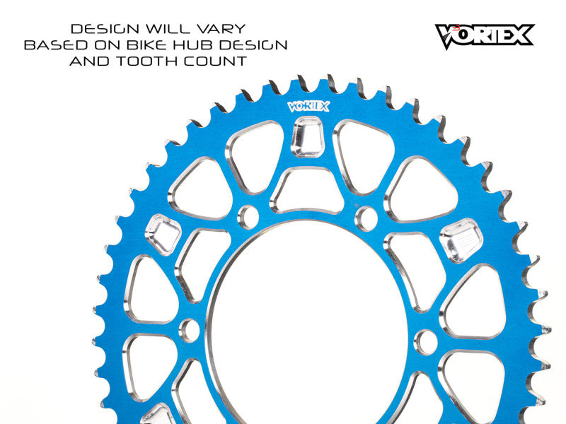 Vortex Racing V4 41 Tooth 525 Rear Sprocket - Blue
