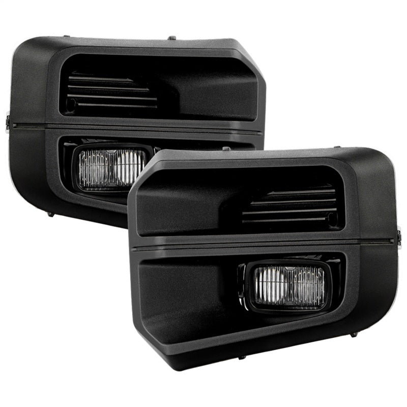 Spyder 16-23 Toyota Tacoma TRD OEM LED Fog Lights W/Switch - Clear (FL-CL-TTA2016-TRD-C)