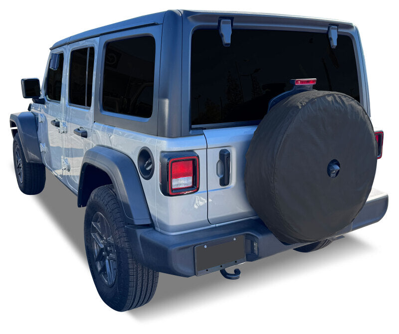 Covercraft Heavy Duty Spare Tire Cover w/ Back Up Camera Opening - 29.5in - 31in x 8.7in - 10in Tire
