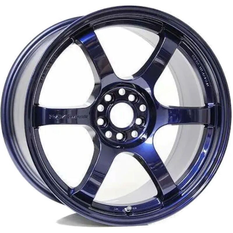 Gram Lights 57DR 17x9.0 +38 5x100 Eternal Blue Pearl Wheel (Minimum Order Quantity 20)