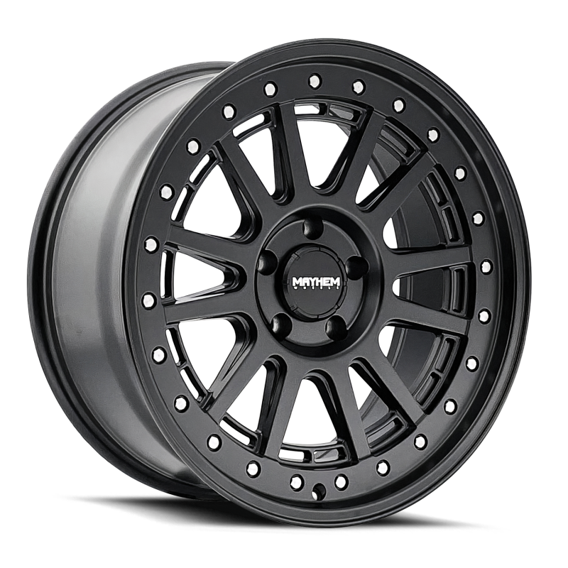 Mayhem 8305 Compass 20x9 / 5x127 BP/ 0mm Offset / 78.1mm Hub Matte Black Wheel