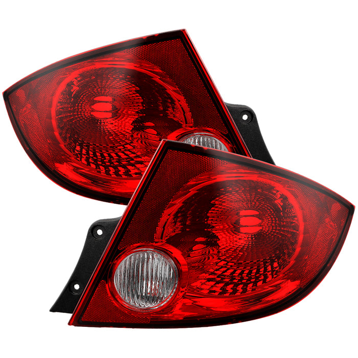 xTune 05-10 Chevy Cobalt Sedan OEM Style Tail Lights- OE Red Clear Set (ALT-JH-CCOB05-4D-OE-RC)