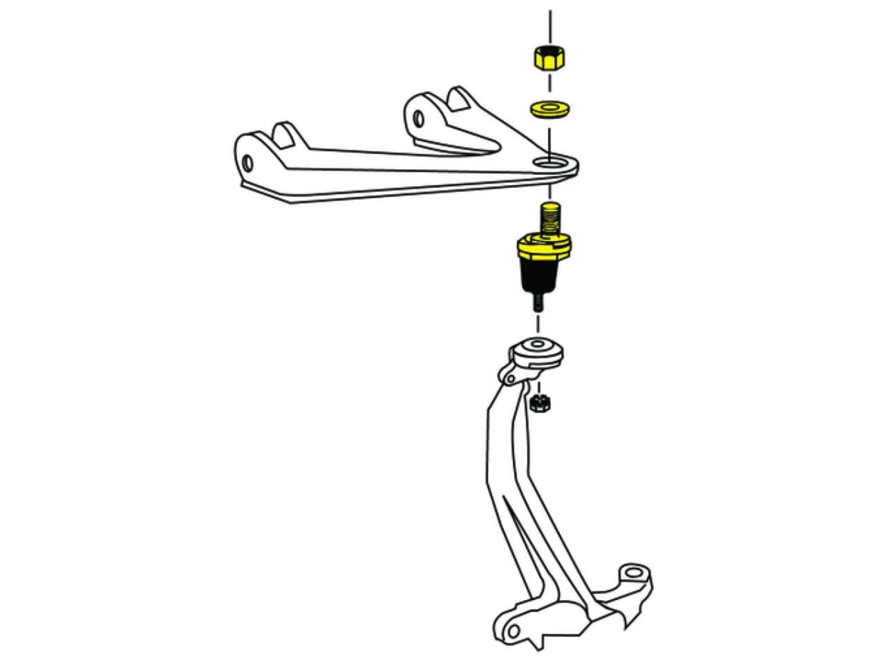 MOOG 04-14 Acura TSX Front Upper Ball Joint