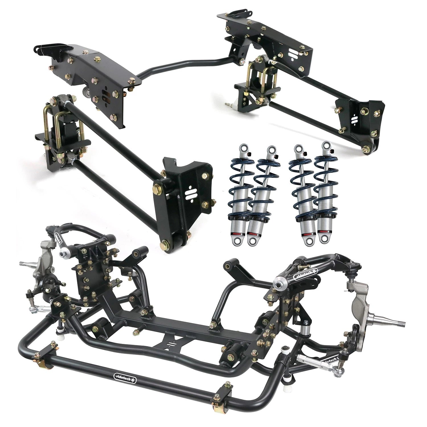 Ridetech 65-72 Ford F-100 2WD Complete Coilover Suspension System w/ Pin Spindle