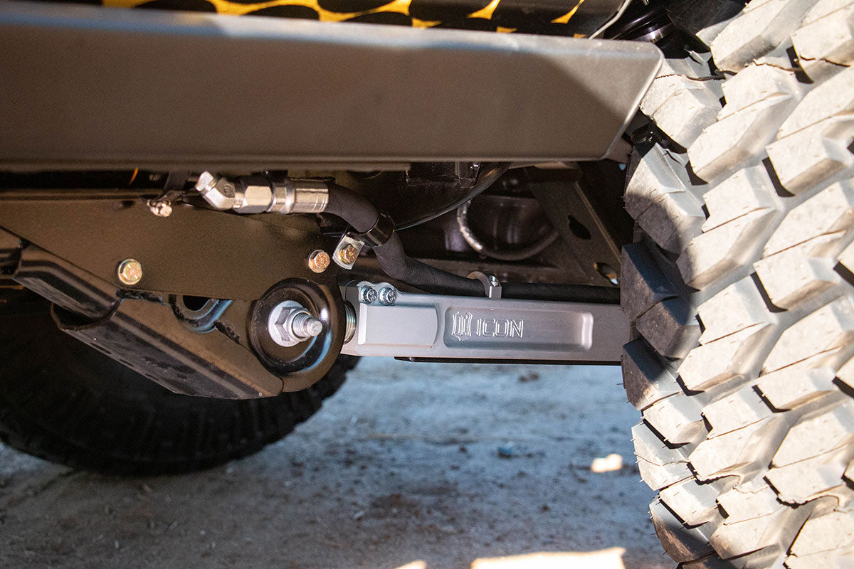 ICON 21-23 Ford Bronco Sasquatch 2-3in Lift Stage 6 Suspension System Billet Heavy Rate