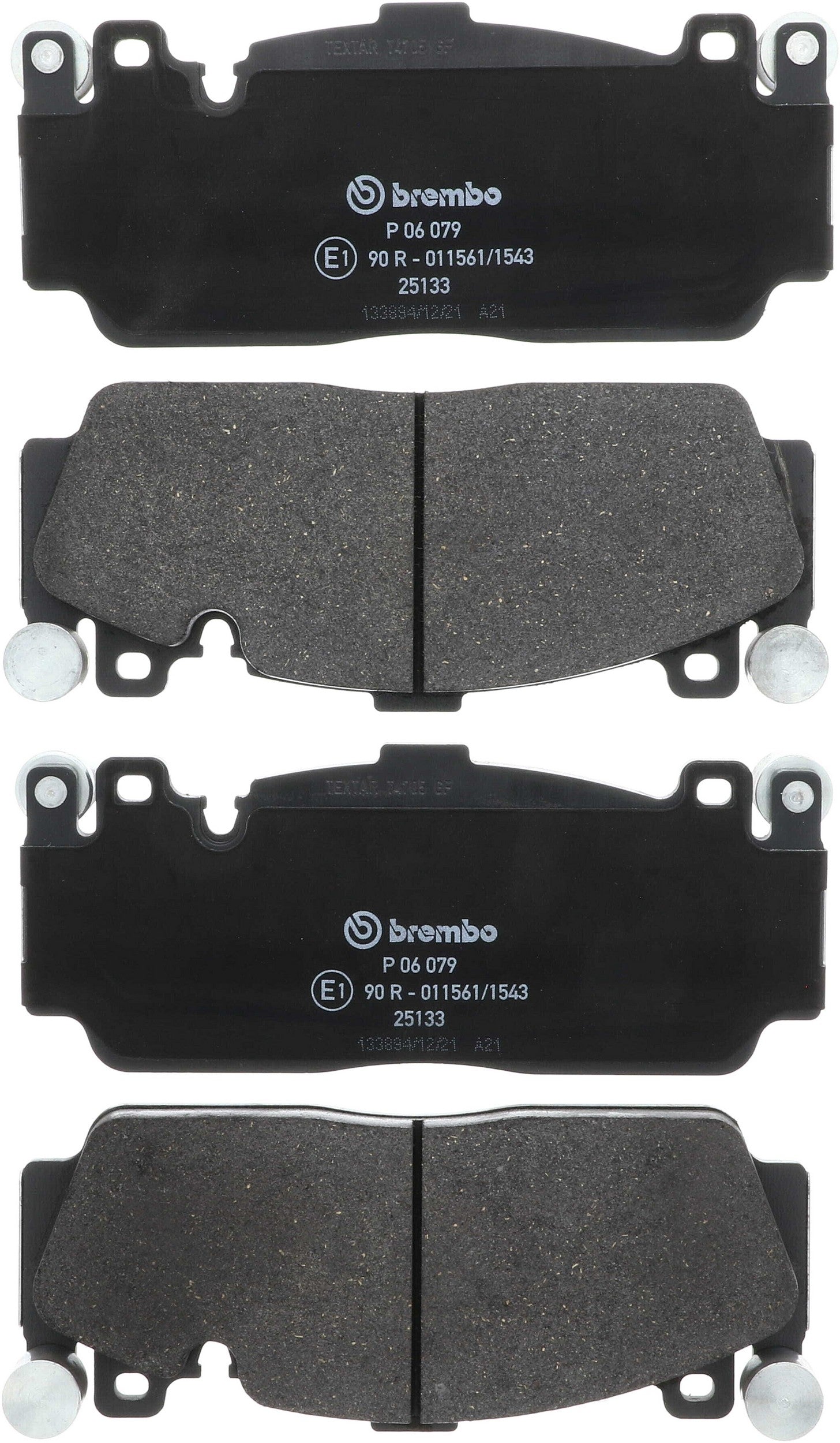Brembo 14-19 BMW M5/ BMW M2/ BMW M6/ BMW M6 Gran Coupe Front Low-Met Brake Pad