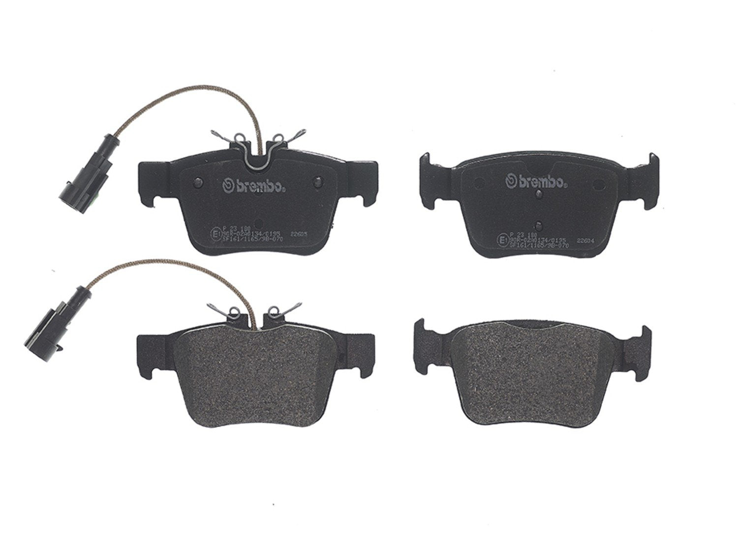 Brembo 18-21 Alfa Romeo Giulia/ Alfa Romeo Stelvio Rear Low-Met Brake Pad
