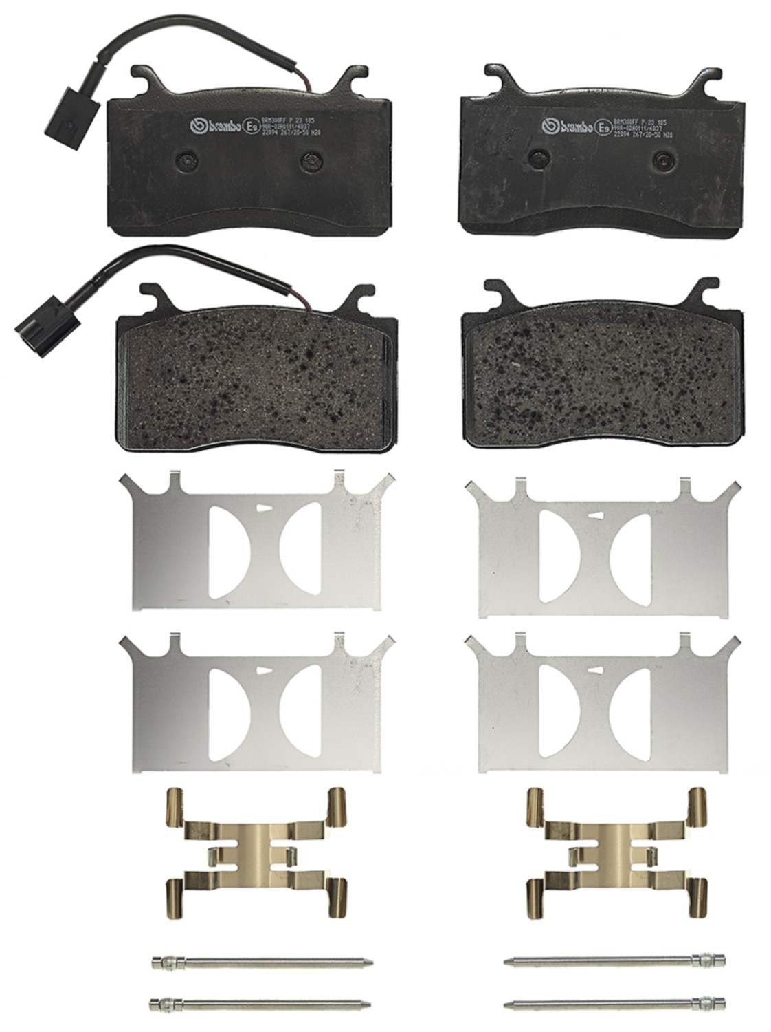 Brembo 17-19 Alfa Romeo Stelvio/ Alfa Romeo Giulia Front Low-Met Brake Pad
