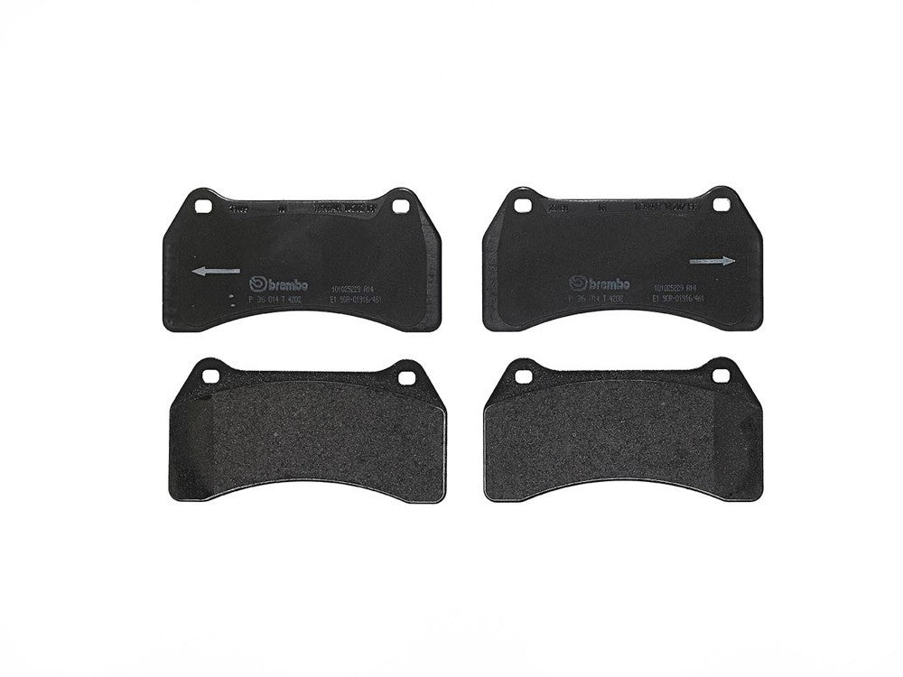 Brembo 03-05 Jaguar S-Type/2005 Super V8/04-05 XJR Front Premium Low-Met OE Equivalent Pad