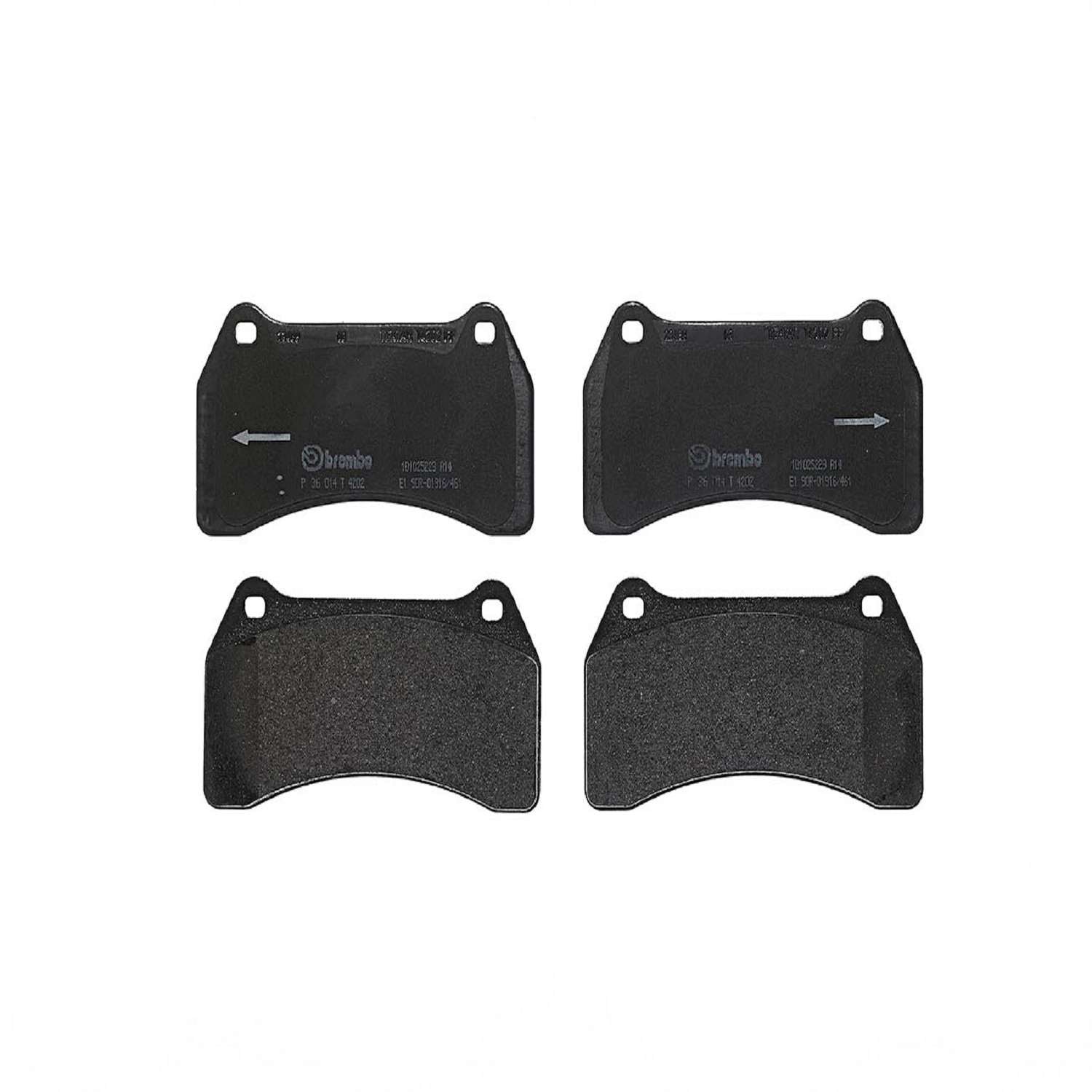 Brembo 03-05 Jaguar S-Type/2005 Super V8/04-05 XJR Front Premium Low-Met OE Equivalent Pad