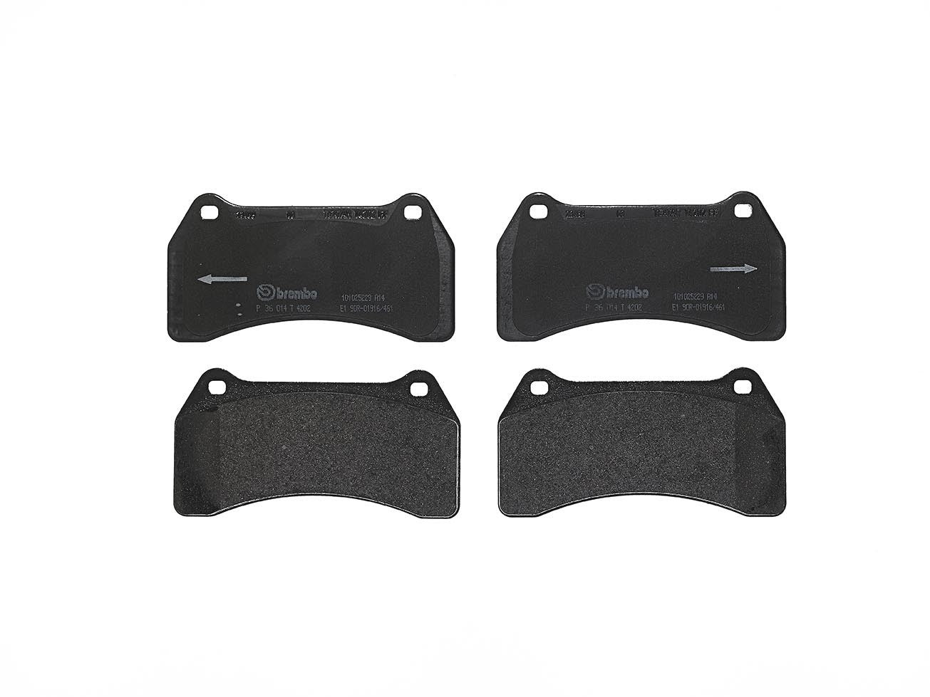 Brembo 03-05 Jaguar S-Type/2005 Super V8/04-05 XJR Front Premium Low-Met OE Equivalent Pad