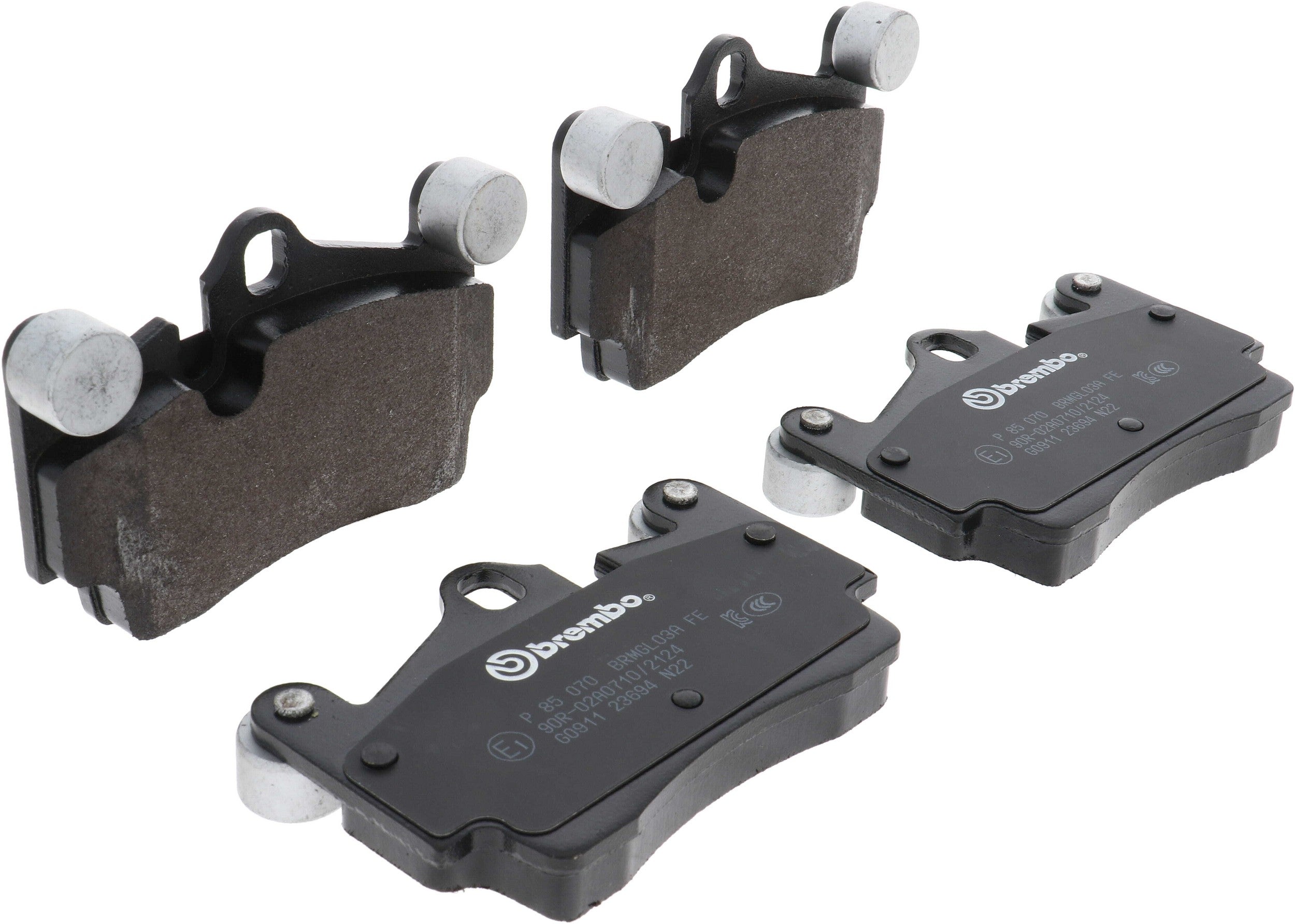 Brembo 04-09 Audi Q7/ Porsche Cayenne/ Volkswagen Touareg Rear Low-Met Brake Pad
