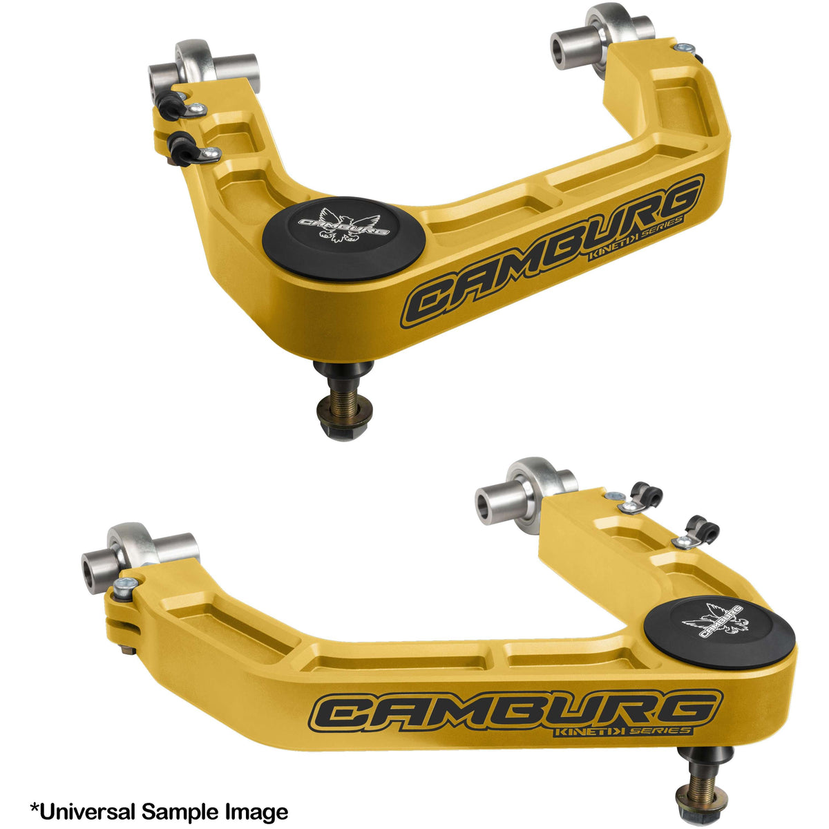 Camburg 08-21 Toyota Landcruiser 200 Series KINETIK Performance Billet Uniball Upper Arms (Gold)