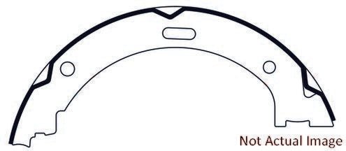Posi-Quiet 11-14 Nissan Armada / Infiniti QX56 Premium Rear Parking Brake Shoe