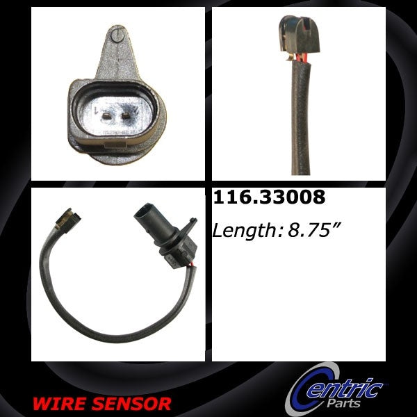 Centric 08-18 Audi R8 Rear Brake Pad Sensor Wire