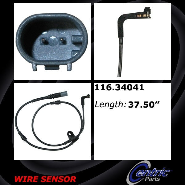 Centric 08-13 BMW X6 11-13 BMW X5 Front Pad Sensor