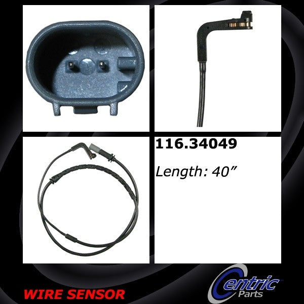 Centric 08-13 BMW X6 11-13 BMW X5 Rear Pad Sensor