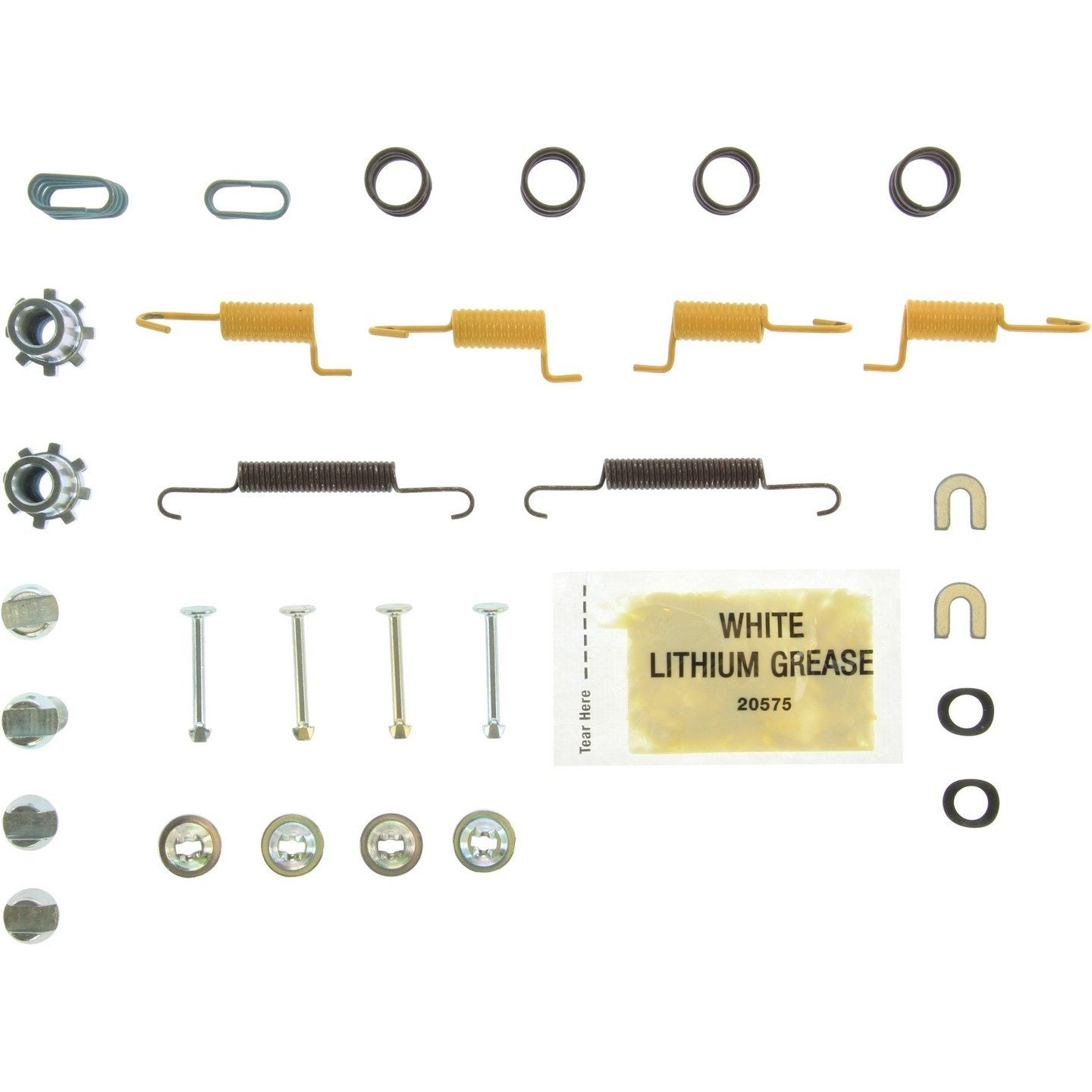Centric 91-92 Mitsubishi 3000GT / 92 Dodge Stealth Rear Drum Brake Hardware