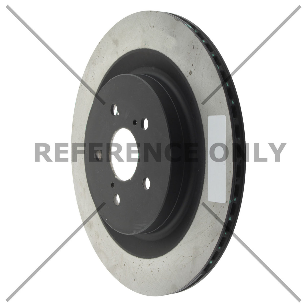 Centric 20-22 Toyota Highlander Premium Rear Rotor