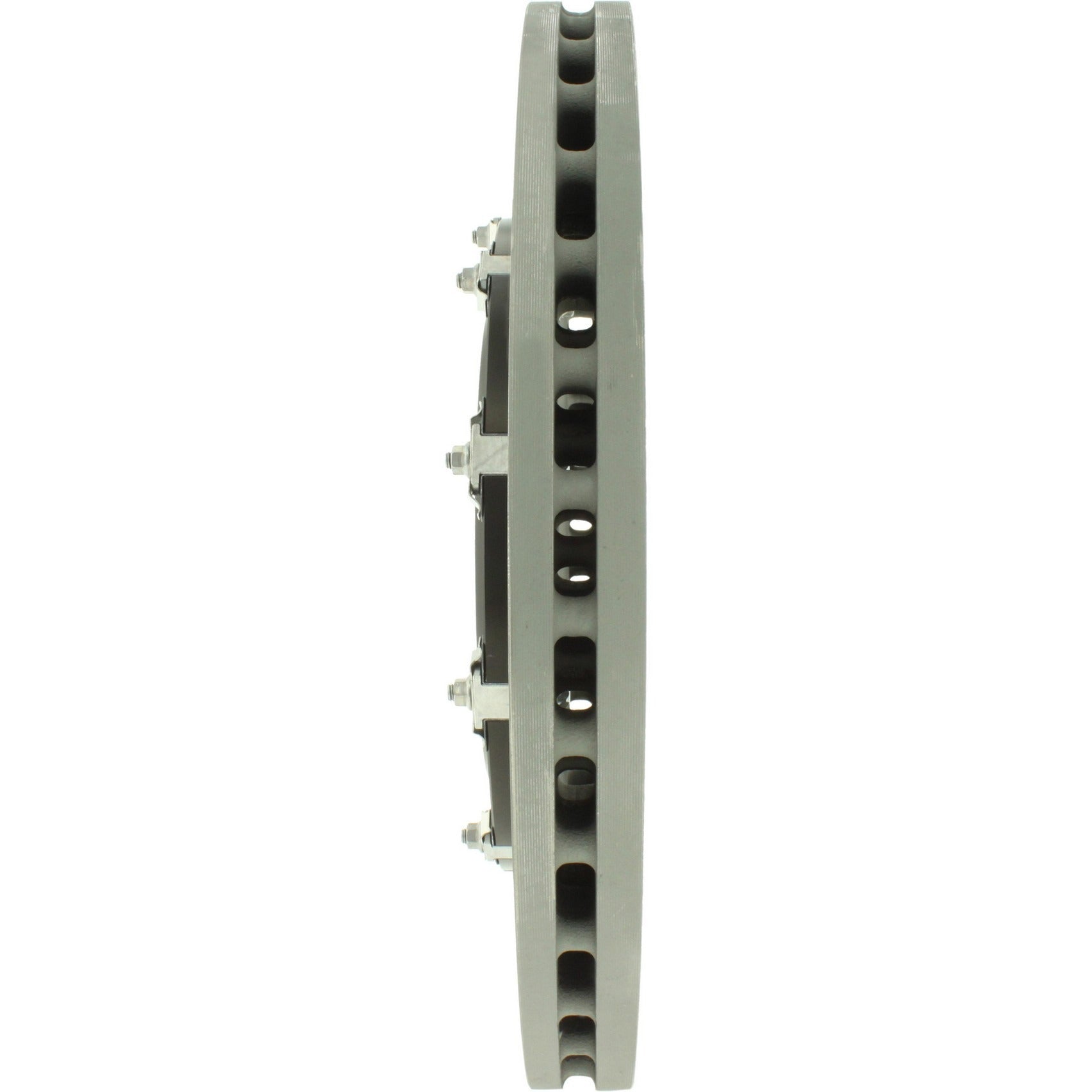 Centric 15-17 Dodge Charger Slotted Front Performance Rotor