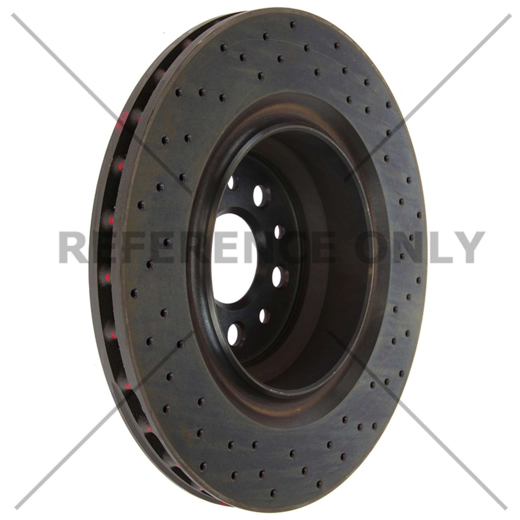 Centric 14-16 Maserati Quattroporte SportStop Drilled Rear Rotor