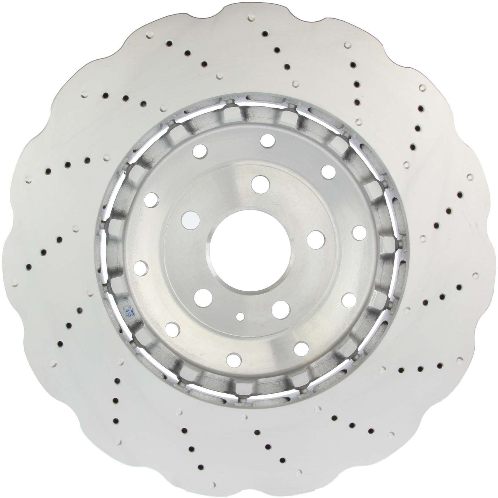 Centric 14-18 Audi RS7 SportStop Drilled Front Rotor