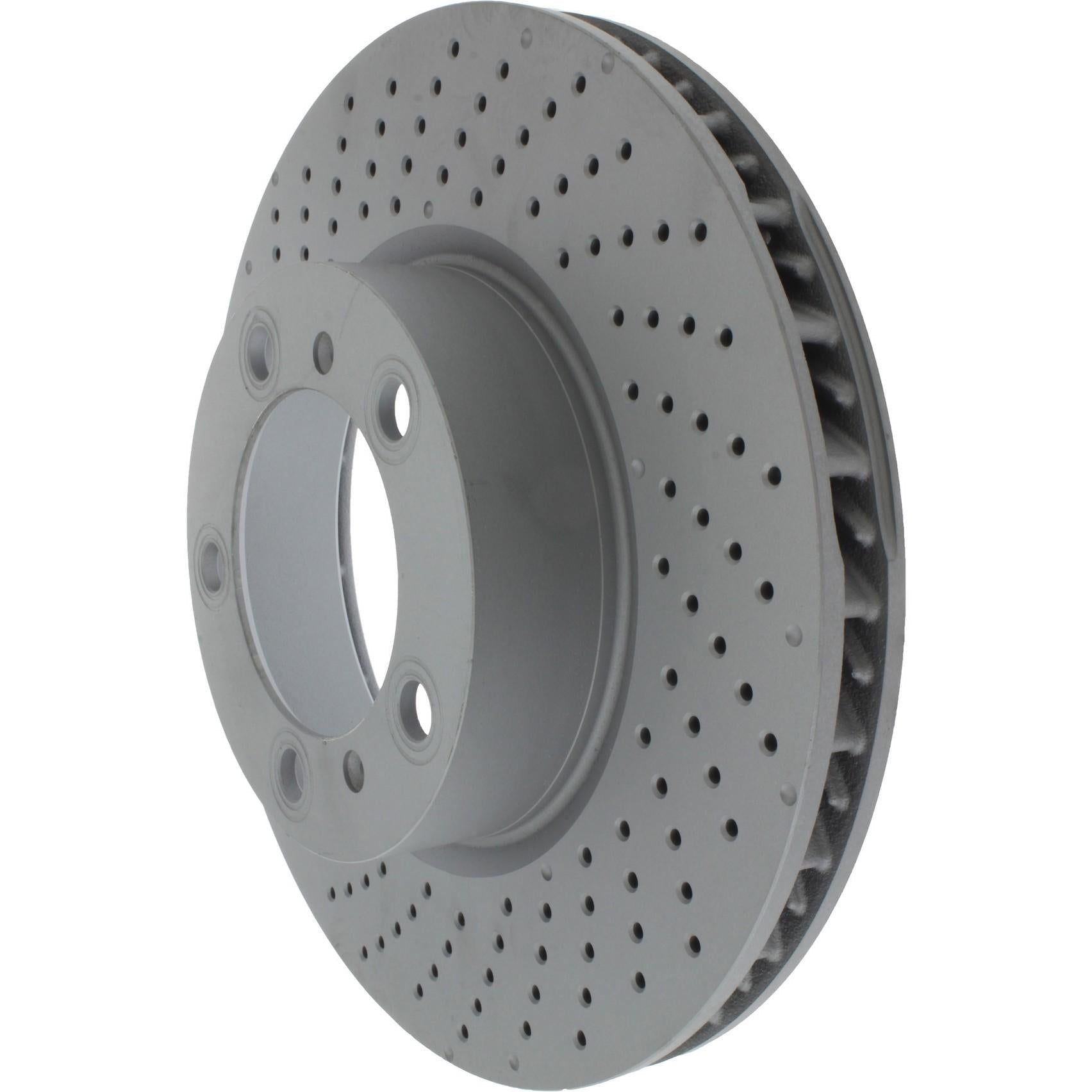 Centric 13-16 Porsche Boxster SportStop Drilled Front Left Rotor