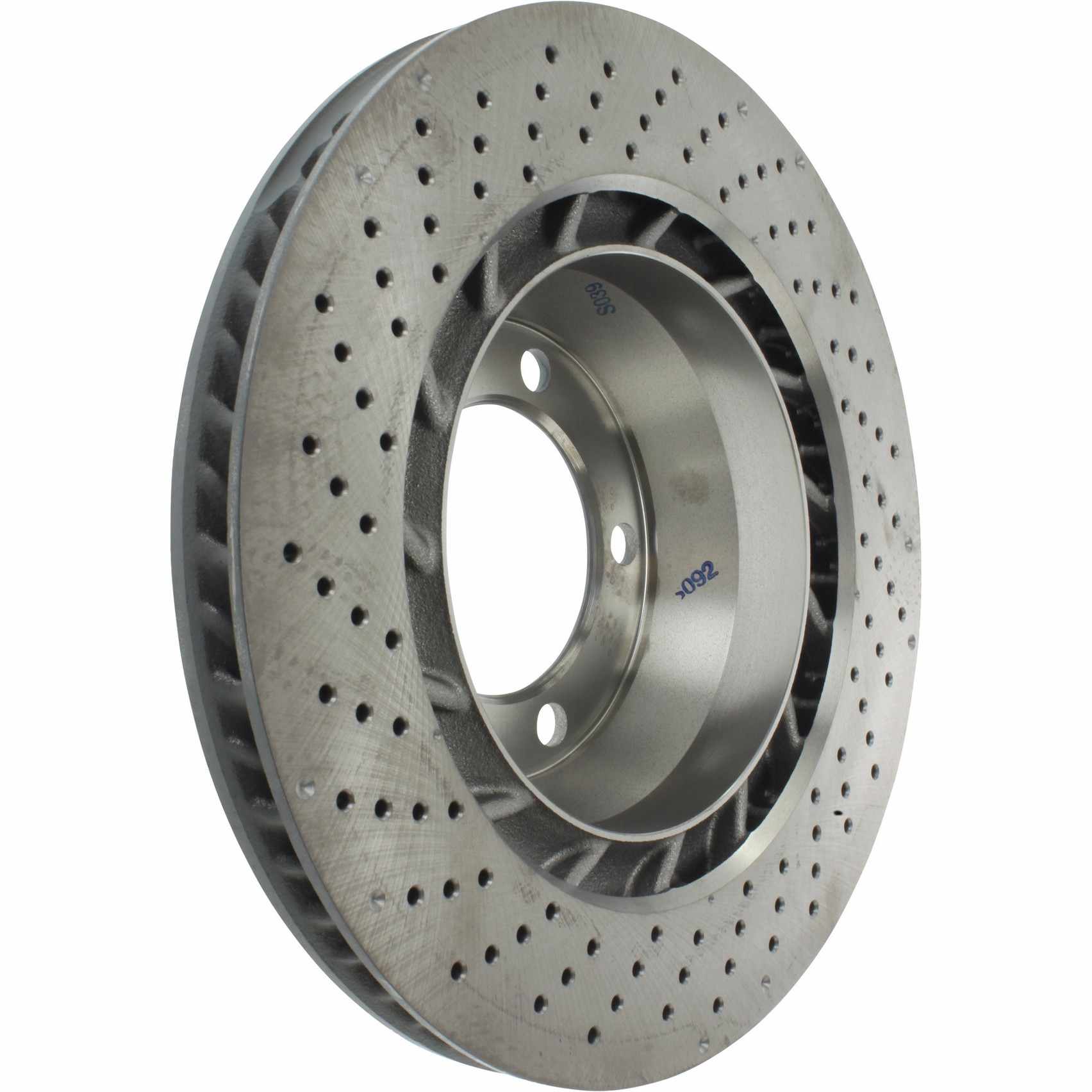 Centric 13-16 Porsche 911 Drilled Rear Right Rotor