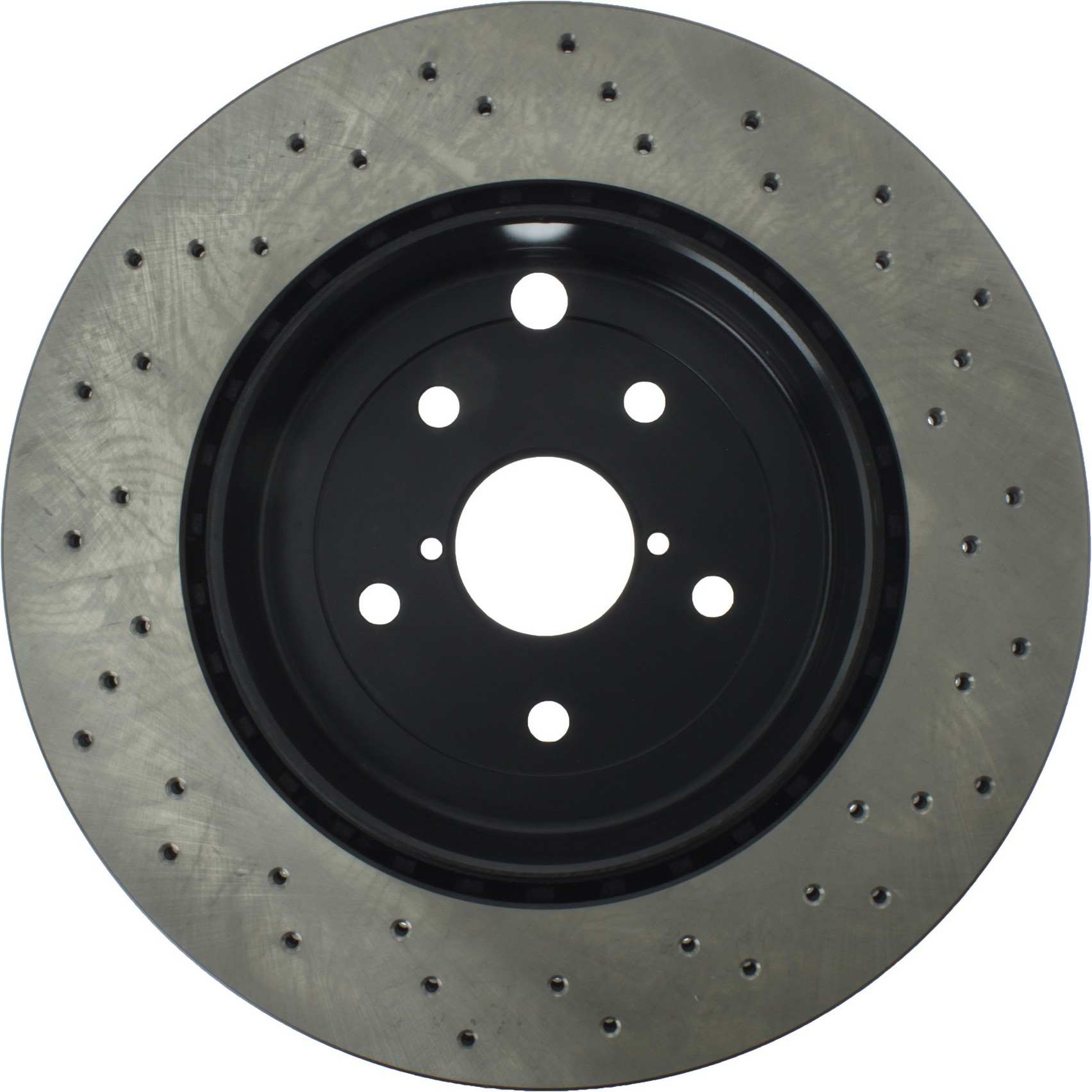 Centric 18-21 Subaru WRX STI Rear SportStop Drilled Premium Rotor