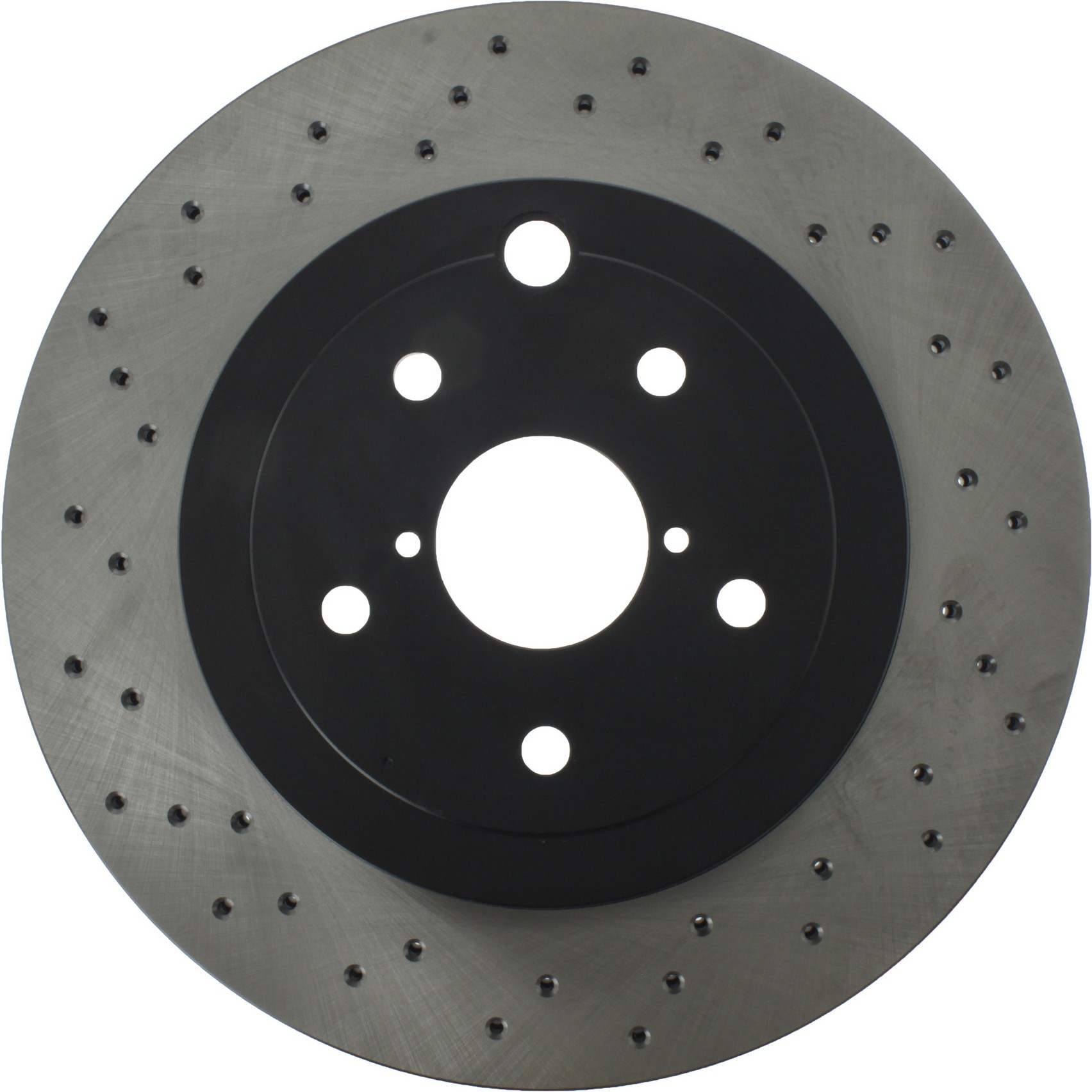 Centric 18-21 Subaru WRX STI Rear SportStop Drilled Premium Rotor