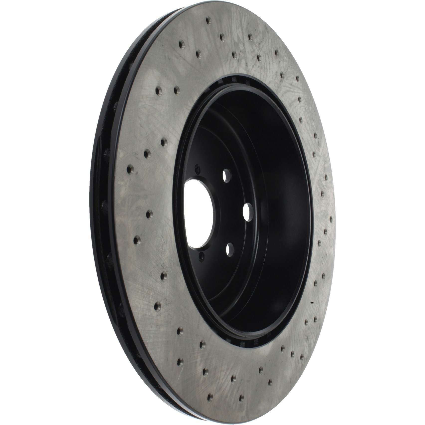 Centric 18-21 Subaru WRX STI Rear SportStop Drilled Premium Rotor