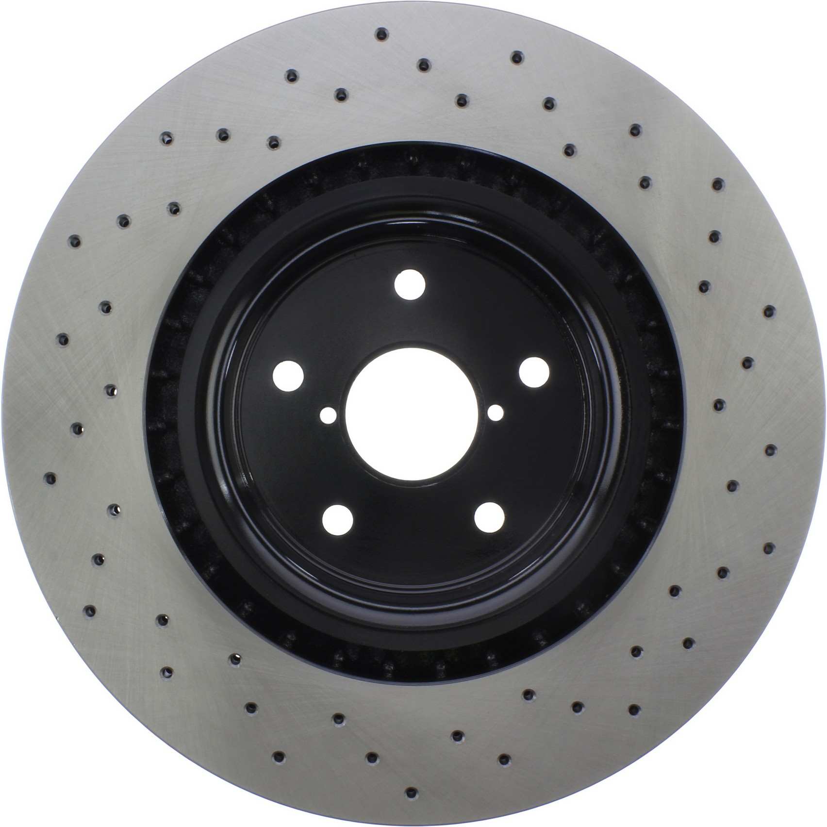 Centric 2018 STI Front SportStop Drilled Premium Rotor