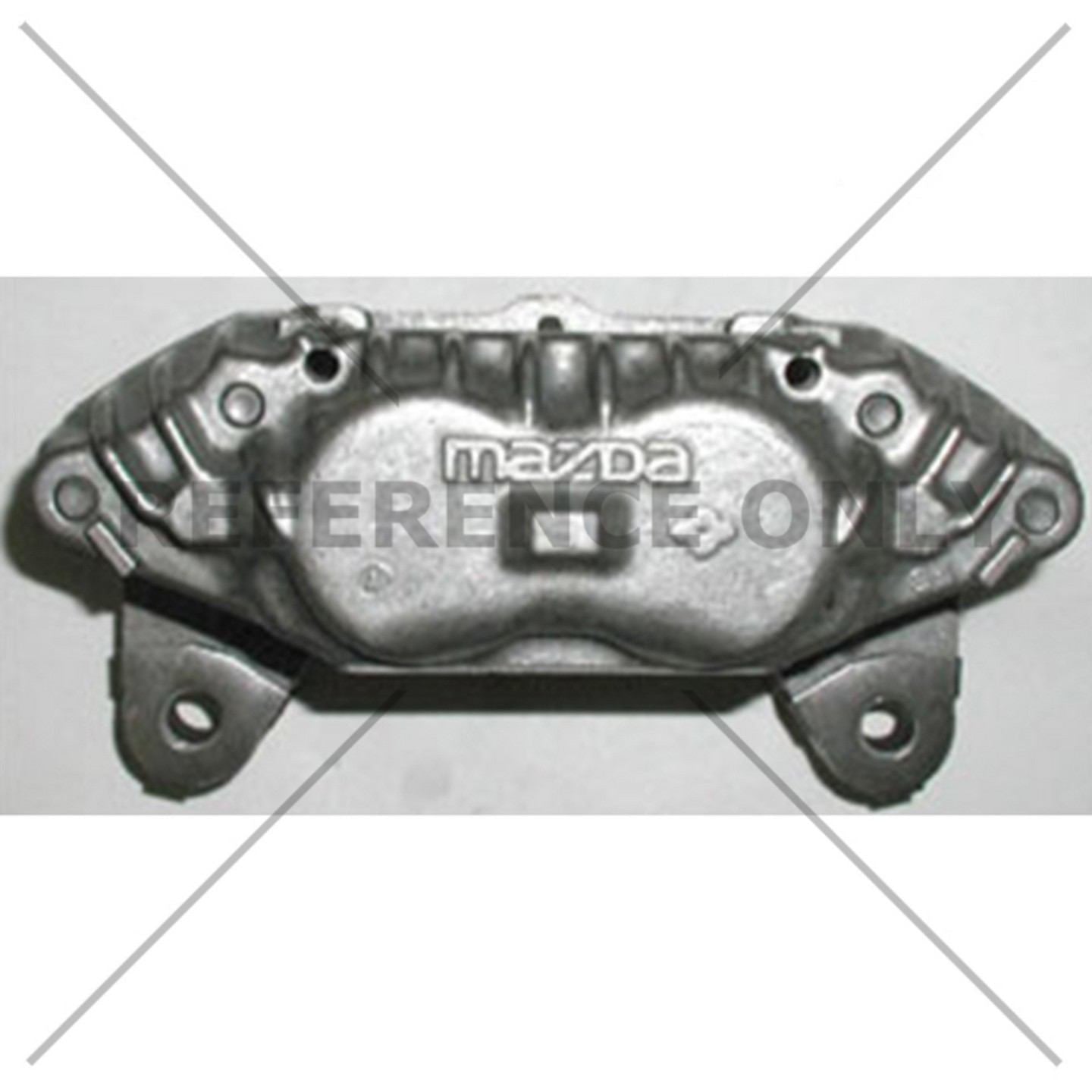 Centric 86-92 Mazda RX-7 Semi-Loaded Left Front Rebuilt Brake Caliper