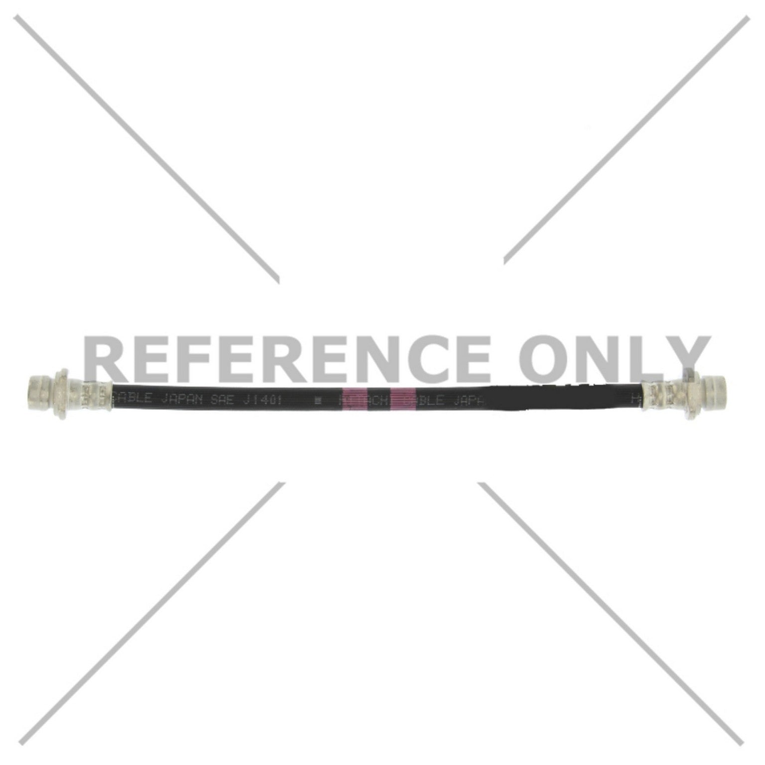 Centric 06-15 Toyota Yaris Front Brake Hose
