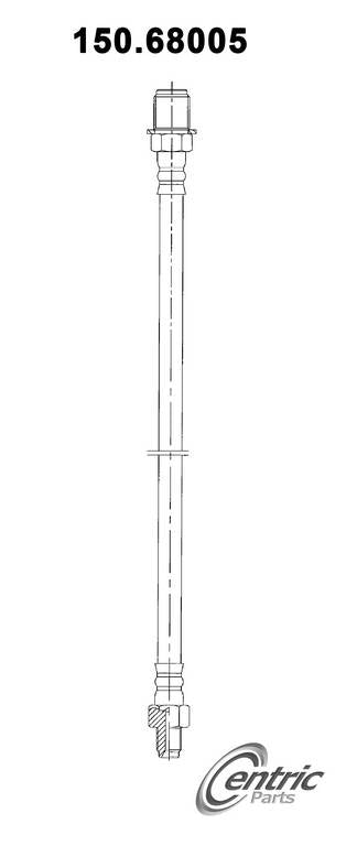 Centric Brake Hose - Front