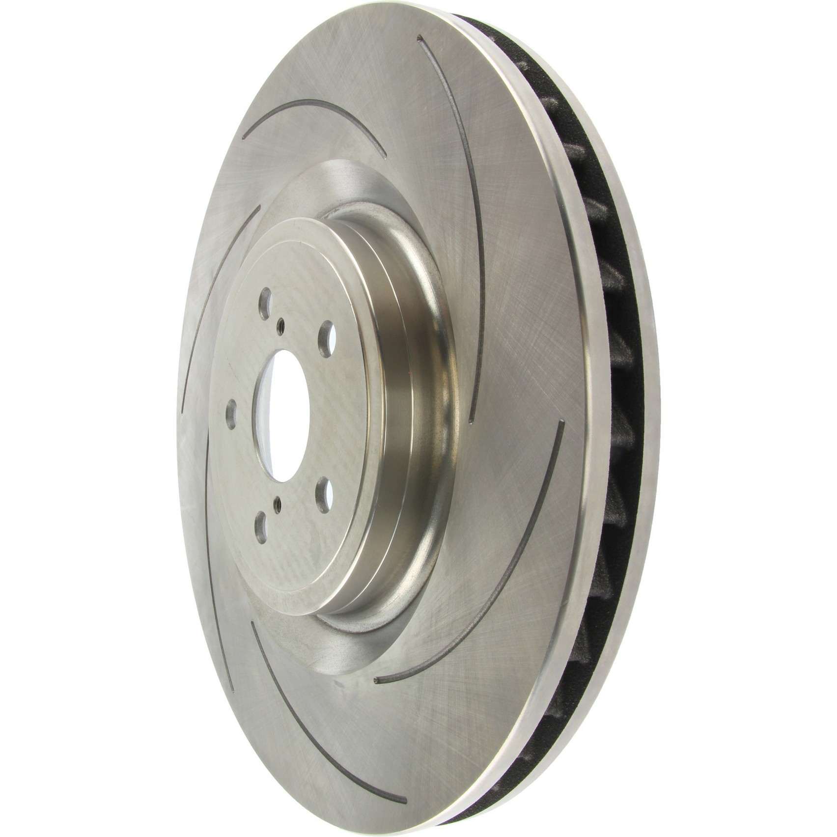 Centric C-TEK Standard Slotted Brake Rotor - Front Right