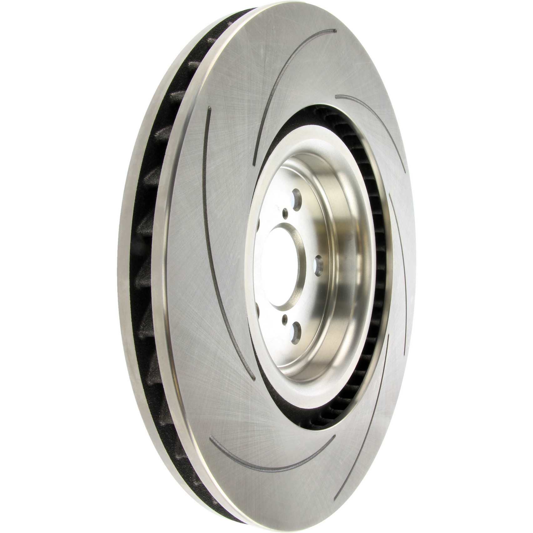 Centric C-TEK Standard Slotted Brake Rotor - Front Right