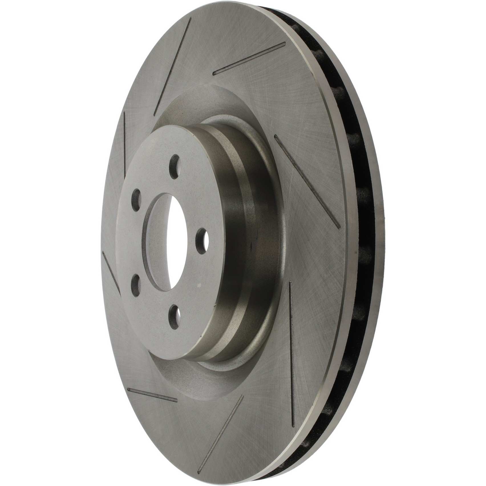 Centric 12-19 Dodge Charger C-TEK Slotted Front Rotor